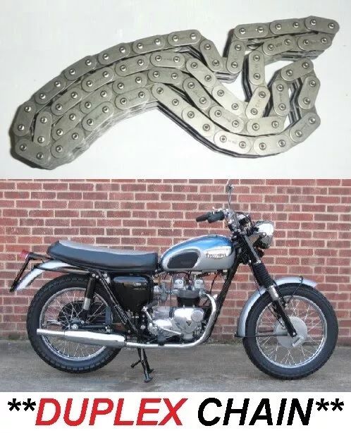 PRIMARY DRIVE CHAIN (Triumph 21 Twenty One, 3TA & Tiger T90) (350cc) (1957- 63) 